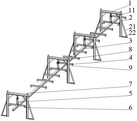 沉箱出运台车吊装装置的制作方法
