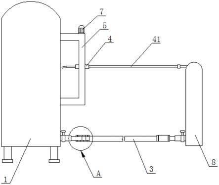 一种余热锅炉换热器管排的吹扫装置的制作方法