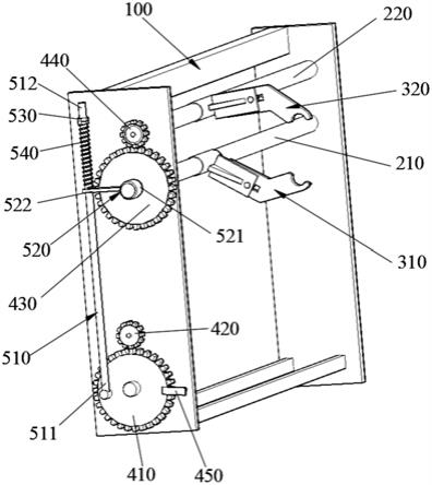 一种纸筒卷绕切割机及其取纸夹持臂装置的制作方法