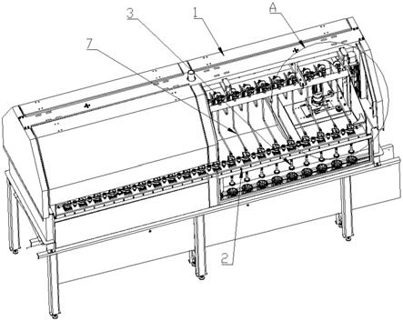 一种桔子自动分瓣机的水刀驱动机构的制作方法