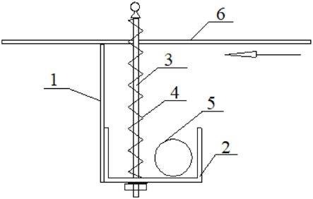 胶带输送机回程胶带自动调节清扫装置的制作方法