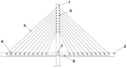 斜拉桥结构的制作方法