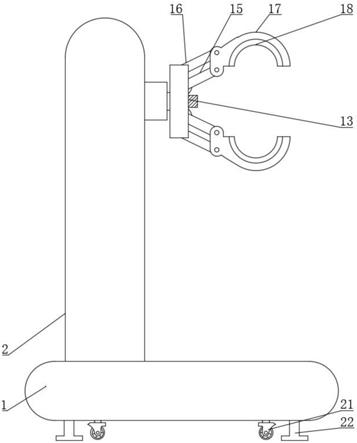 一种机床用新型液压油路的法兰连接装置的制作方法