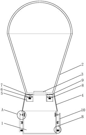 一种利用机械结构降低耗能的热气球的制作方法