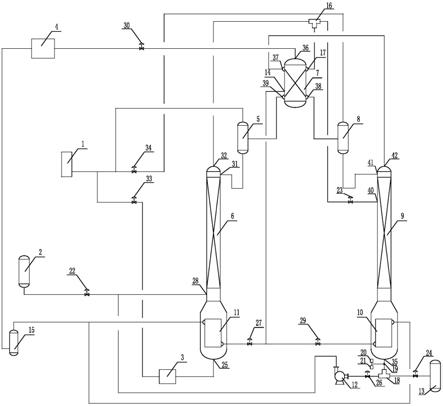 一种以氨热泵精馏生产高纯溴化氢的装置的制作方法