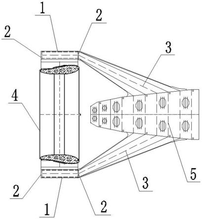 一种双体船螺旋桨支撑结构的制作方法