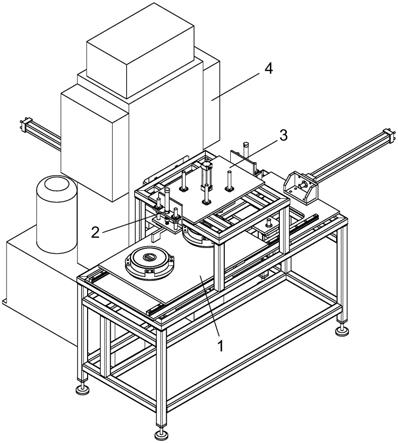 双工位砂轮压坯上料装置的制作方法
