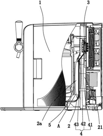 一种啤酒机的半导体热交换结构的制作方法