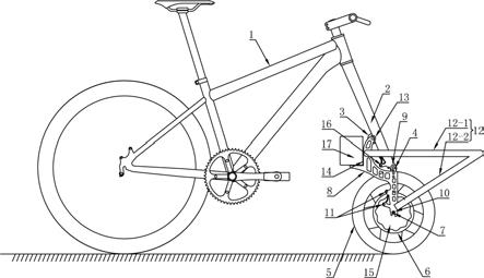一种前置式电动驱动系统及包含其的电动自行车的制作方法