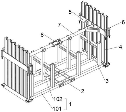 刚性肋墙式桩墙基坑支护结构及施工方法与流程